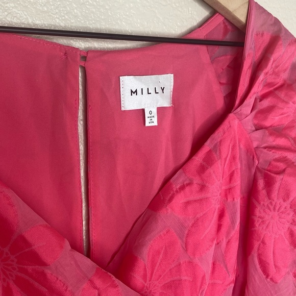 MILLY Grace Dress in Pink / REVOLVE / Barbie / Size 0 (XS) - Picture 5 of 7